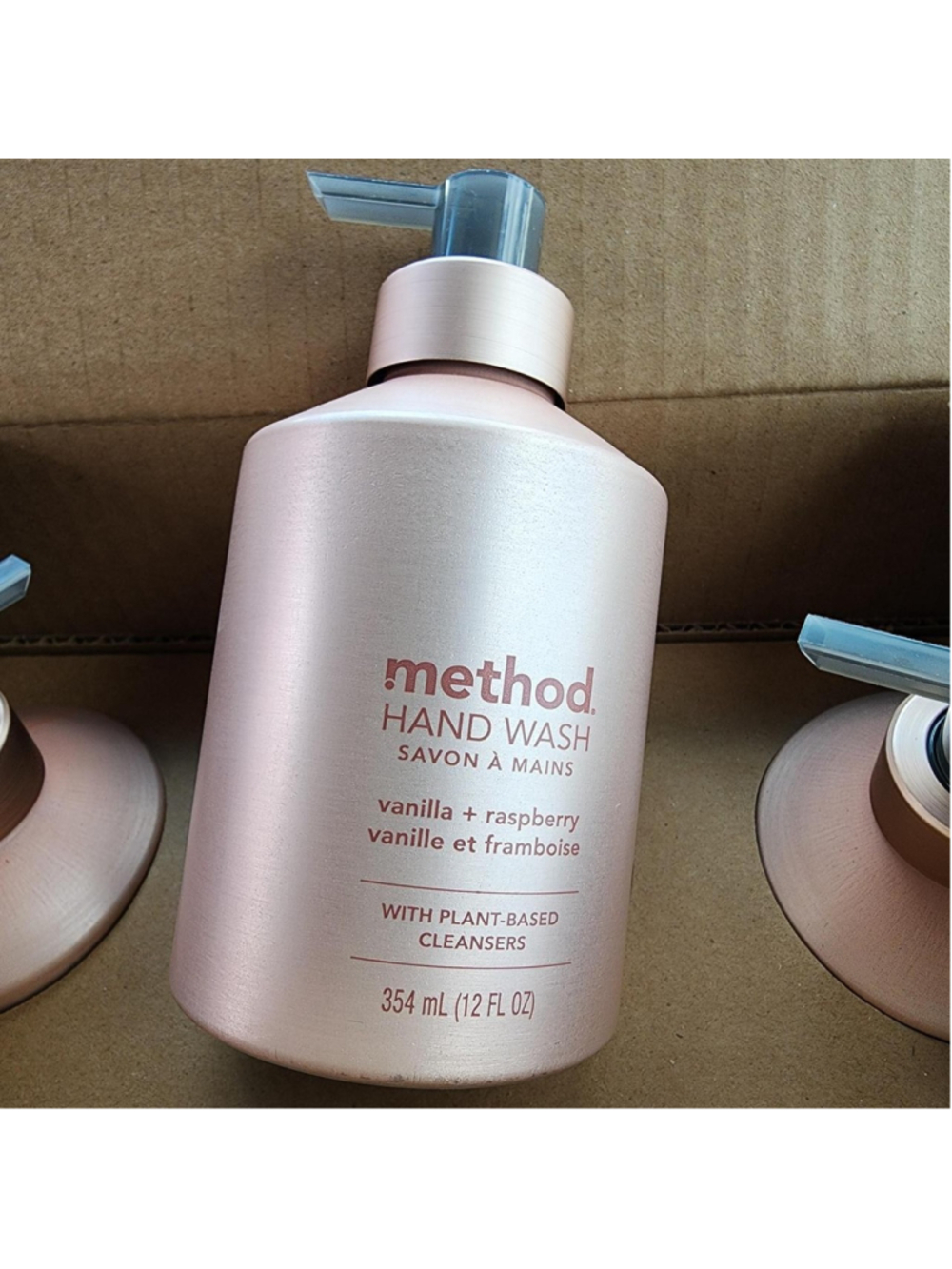 3X Method hand wash in vanilla + raspberry, 12 oz #method #vanilla